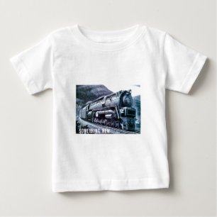 Dampf-Turbine Baldwin LokomotiveS-2 PRR Baby T-shirt