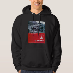 Dampf-Turbine Baldwin LokomotiveS-2 PRR Hoodie