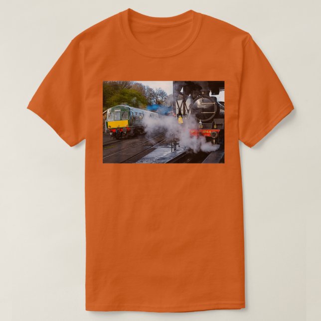 Dampf und Diesel T-Shirt (Design vorne)
