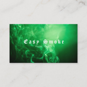 Dampf Vaping Rauch Rauchwaren Shopcigar Visitenkarte