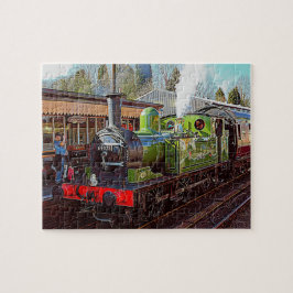 Dampf-Zug-Laubsäge Puzzle