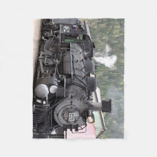 Dampf-Zug-Motor: Colorado, USA Fleecedecke