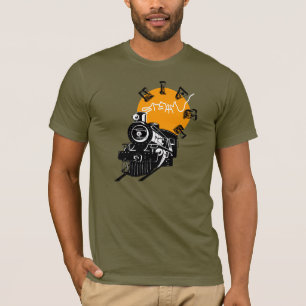 Dampf-Zug T-Shirt