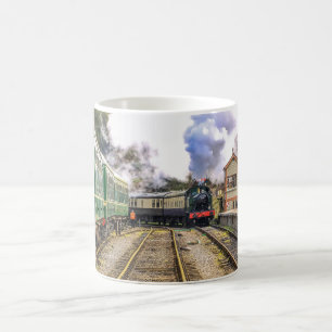 Dampf-Zug-Tasse Kaffeetasse