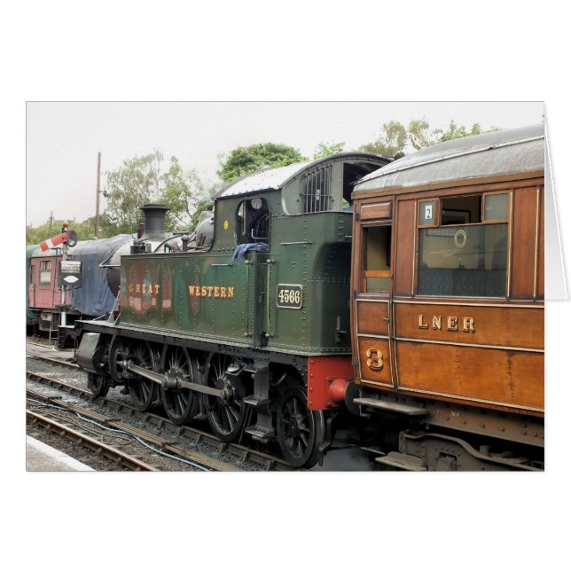 DAMPF-ZÜGE (Vorderseite (Horizontal))