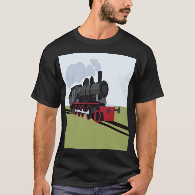 Dampfbahn T-Shirt (Vorderseite)