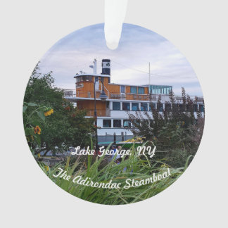 Dampfboot Adirondac Lake George NY Ornament