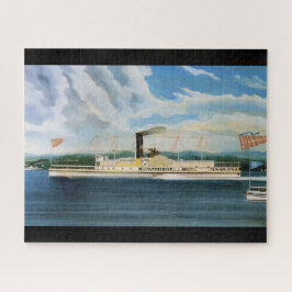 Dampfboot Vanderbilt 1847 Puzzle