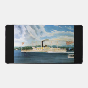 Dampfboot Vanderbilt 1847 Schreibtischunterlage