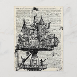 Dampfbunkerhaus Postkarte