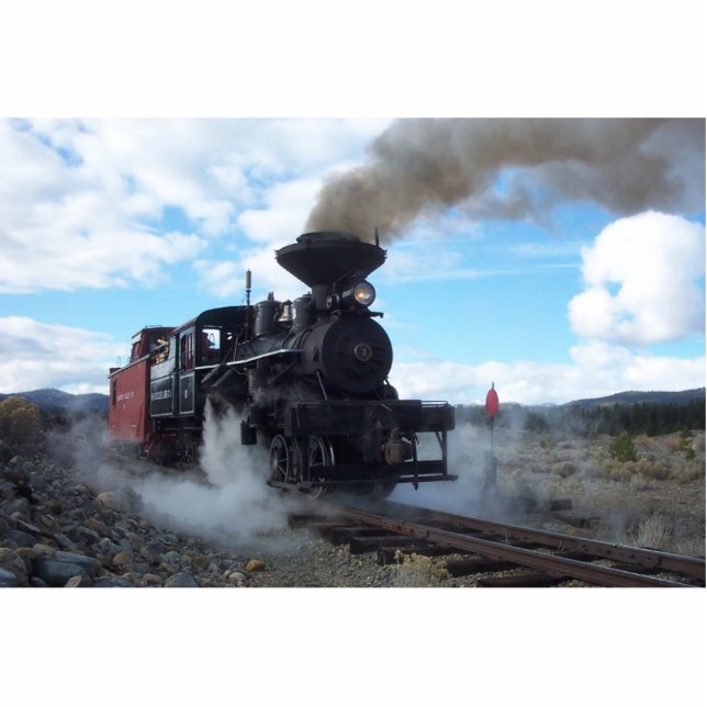 Dämpfen entlang Verzierung Freistehende Fotoskulptur (Vorne)