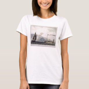 Dämpfen Sie Boot auf dem Clyde nahe Dumbarton, vo T-Shirt