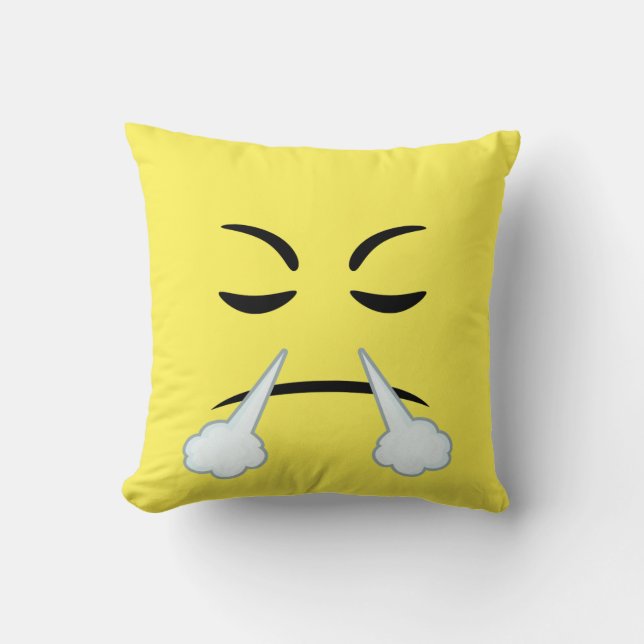 Dämpfen von Emoji Kissen (Vorderseite)