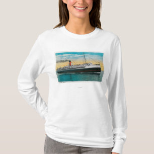 Dampfer "Avalon" in Insel Sankt Catalina T-Shirt