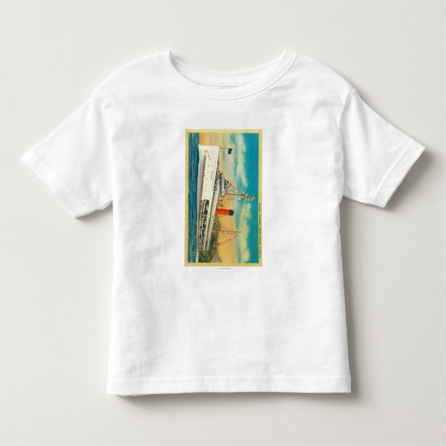 Dampfer "Catalina" in Insel Sankt Catalina Kleinkind T-shirt (Vorderseite)