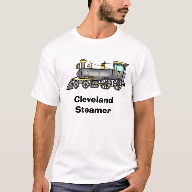 Dampfer, Cleveland-Dampfert-stück T-Shirt (Vorderseite)