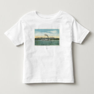 Dampfer Mt. Washington, Ossipee Strecken-Ansicht Kleinkind T-shirt