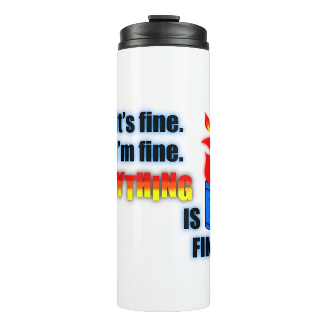 Dampferhitzer Thermosbecher (Vorderseite)