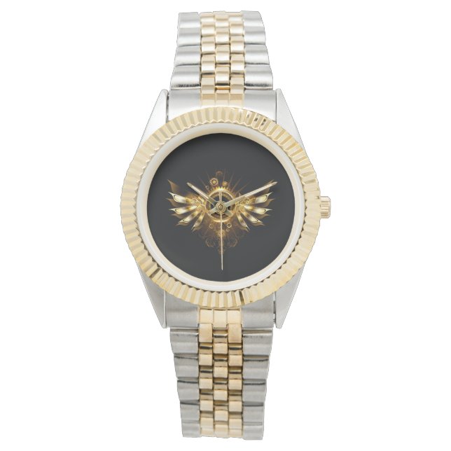 Dampfflügel Armbanduhr (Vorderseite)