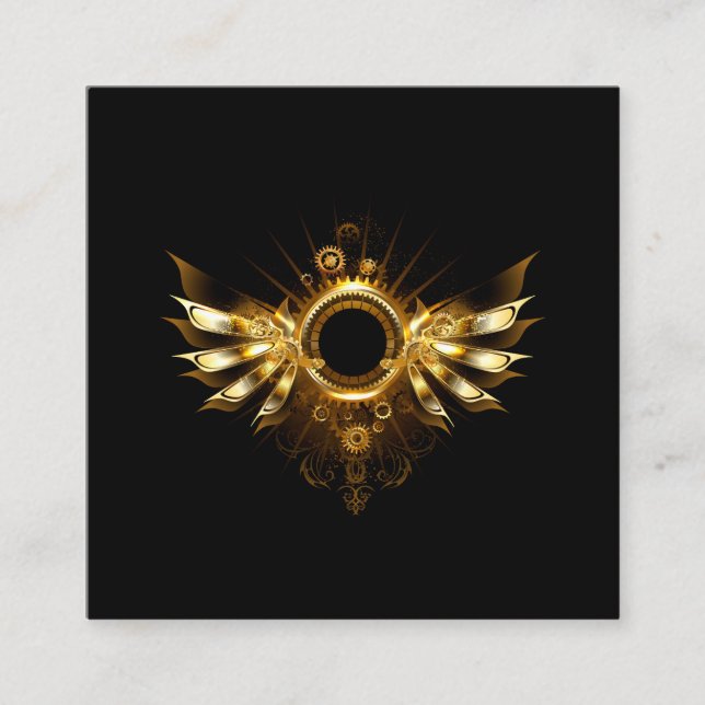 Dampfflügel Begleitkarte (Vorderseite)