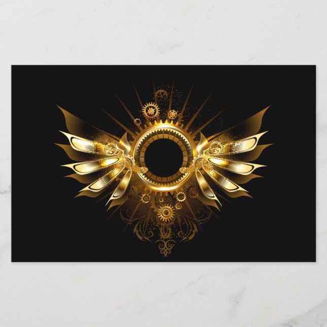 Dampfflügel Flyer (Vorne)