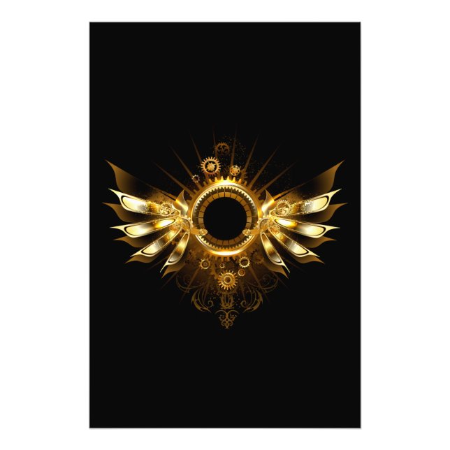 Dampfflügel Fotodruck (Vorne)