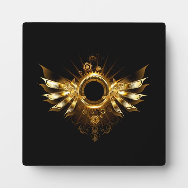 Dampfflügel Fotoplatte (Vorderseite)