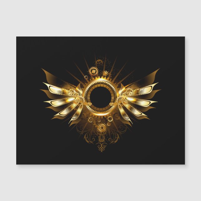 Dampfflügel Magnetkarte (Vorderseite)