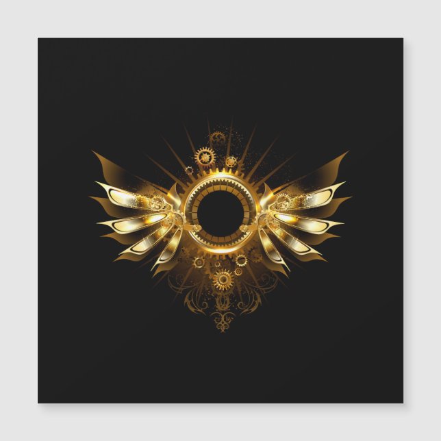 Dampfflügel Magnetkarte (Vorderseite)