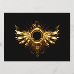 Dampfflügel Menükarte