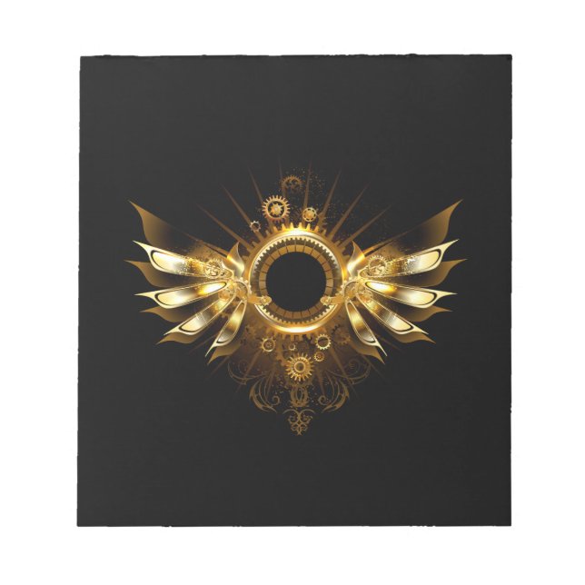 Dampfflügel Notizblock (Vorderseite)