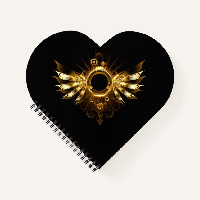 Dampfflügel Notizbuch (Vorderseite)