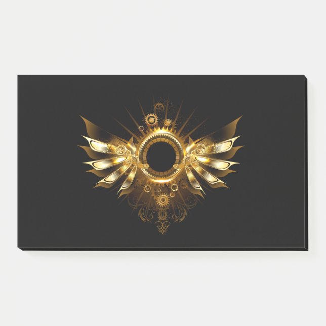 Dampfflügel Post-it Klebezettel (Vorderseite)