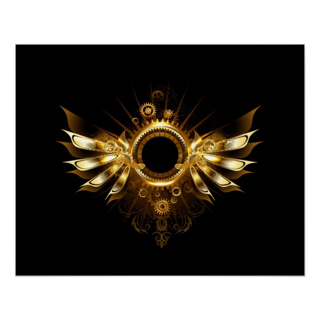 Dampfflügel Poster (Vorderseite)