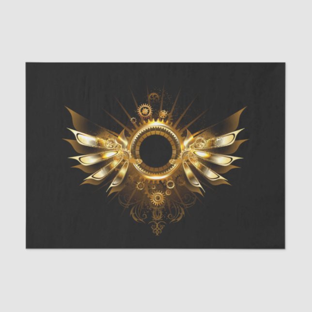 Dampfflügel Seidenpapier (Vorderseite)