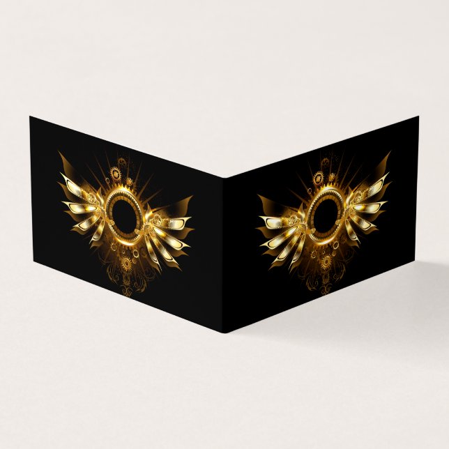 Dampfflügel Visitenkarten (Vorderseite)