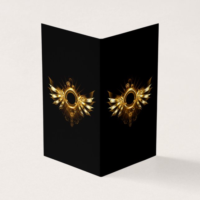 Dampfflügel Visitenkarten (Vorderseite)