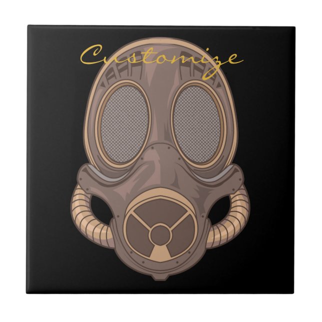 Dampfgas-Maske Thunder_Cove Fliese (Vorderseite)