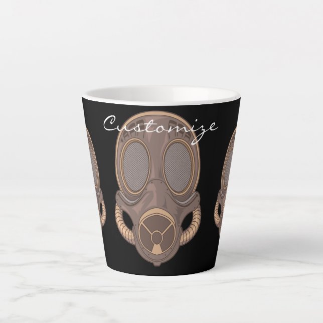 Dampfgasmaske Thunder_Cove Milchtasse (Vorderseite)