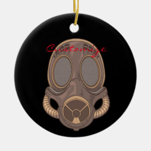 Dampfgasmasken Thunder_Cove Keramik Ornament