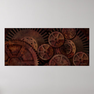 Dampfgetriebe Poster