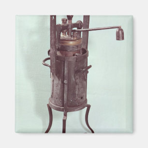 Dampfkochtopf erfunden von Denis Papin 1679 Magnet