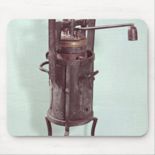 Dampfkochtopf erfunden von Denis Papin 1679 Mousepad