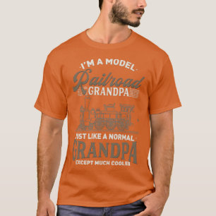 Dampflok Motor Eisenbahn Lokomotive Bahnbetrieb Gr T-Shirt