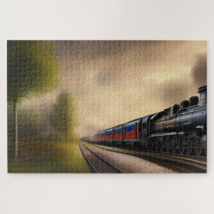 Dampflok-Puzzle Puzzle