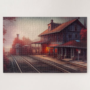 Dampflok-Puzzle Puzzle