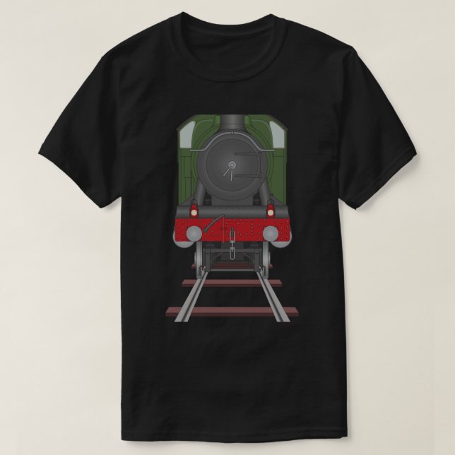 Dampflok T-Shirt (Design vorne)