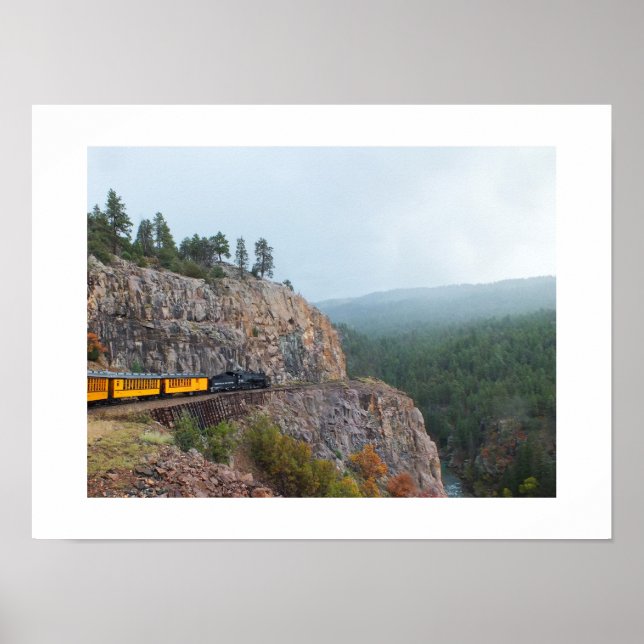 Dampflokfahrt nach Silverton Poster (Vorne)