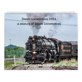 Dampflokomotive 2024 - Kalender