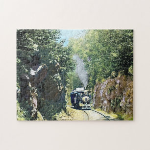 Dampflokomotive am Summit Cut, Green Mountain Puzzle